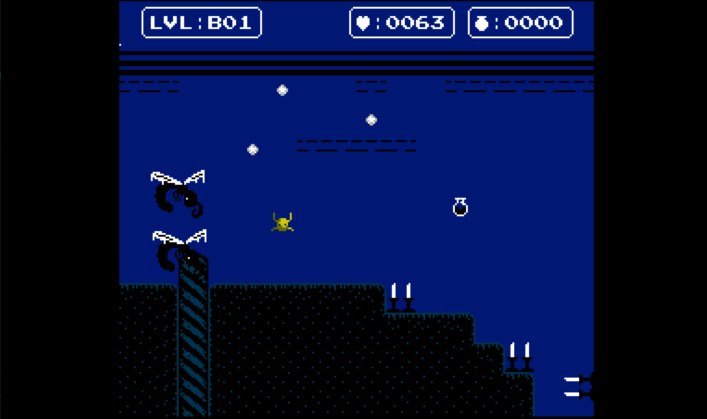 Flea!2 – Lowtek Games Transparent window before